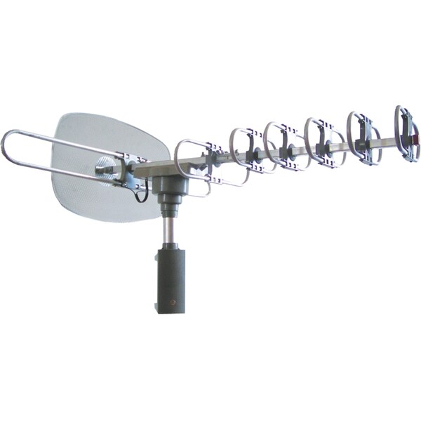 Naxa Amplified Motorized Outdoor ATSC Digital TV Antenna with Remote NAA-351